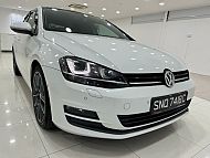 Volkswagen Golf A7 1.4 TSI HID Sunroof 2015 White Push Start
